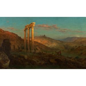 Frederic Edwin Church (American, 1826-1900) Valley of the Lebanon, 1869