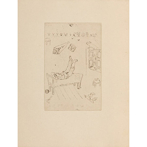 Marc Chagall (French, 1887-1985) Les sept péchés capitaux (complete portfolio, 16 works), 1925, published 1926