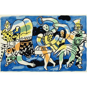 Fernand Léger (French, 1881-1955) Parade, from Le Cirque, 1950