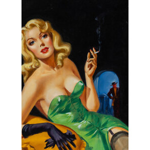 American Artist (20th Century) Reckless Passion paperback cover, 1949