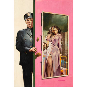 Stanley M. Zuckerberg (American, 1919-1995) Cop paperback cover, 1952