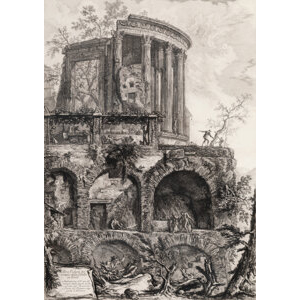 Giovanni Battista Piranesi (Italian, 1720-1778) Altra V. del Tempio della Sibilla in Tivoli, from Vedute di Roma, 1