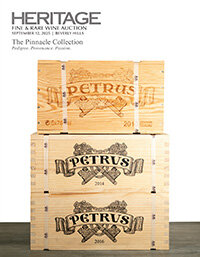 September 12 The Pinnacle Collection Fine & Rare Wine Signature Auction - Beverly Hills