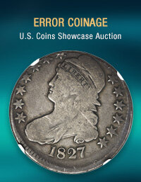 September 29 Error Coinage US Coins Showcase Auction