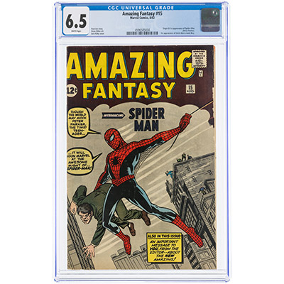 Amazing Fantasy No. 15 (Marvel, 1962) CGC FN+ 6.5