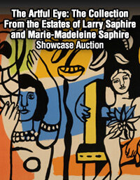 September 9 The Artful Eye: The Collection from the Estates of Larry Saphire and Marie-Madeleine Saphire Showcase Auction