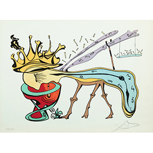 Salvador Dalí (1904-1989) Royal Insect, from Vitraux in four sheets, 1974