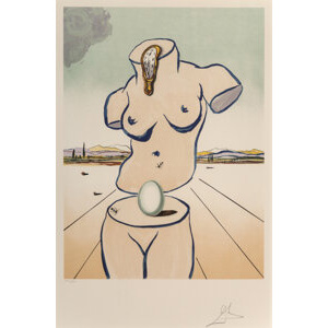 Salvador Dali (1904-1989) Birth of Venus, 1979