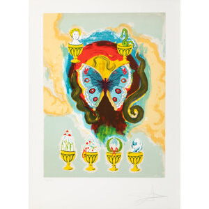 Salvador Dalí (1904-1989) Wealth, Health, Fame and Love, 1978