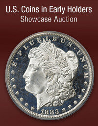 September 15 U.S. Coins in Early Holders Showcase Auction