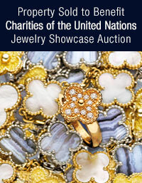September 18 Property Sold to Benefit Charities of the United Nations Jewelry Showcase Auction