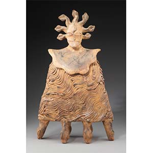 Alejandro Colunga (b. 1948) Magician of the Snakes, 1980