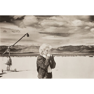 Eve Arnold (American, 1913-2012) Marilyn Monroe: Rehearsal in the Desert, Nevada (from the Year of Tibet Portfolio II), 1960