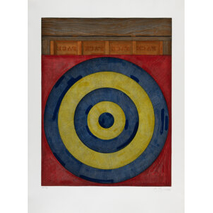 Jasper Johns (b. 1930) Target with Four Faces, 1979