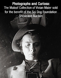 October 7 Photographs and Curiosa: The Maloof Collection of Vivian Maier sold for the benefit of the Soi Dog Foundation Showcase Auction