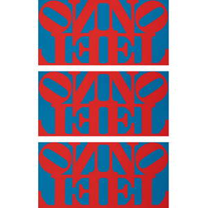 Robert Indiana (1928-2018) Neiman-Marcus Noel Cards (three works), 1968
