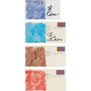 Robert Indiana (1928-2018) Love Rubbings (seven works), 1973