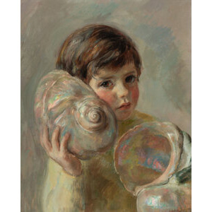 Henriette Wyeth (American, 1907-1997) Listening to the Ocean