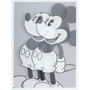 Jerkface (b. 1982) Double (Grey), 2017