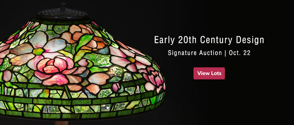 October 22 Early 20th Century Design Signature Auction