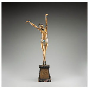 Demetre Chiparus Belly Dancer, circa 1925