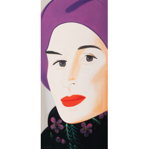 Ada Katz (b. 1920) Purple Hat (Ada), 2017