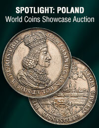 October 21 Spotlight: Poland World Coins Auction  Showcase Auction