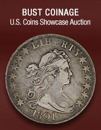 October 13 Bust Coinage US Coins Showcase Auction