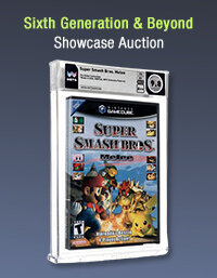 October 2 Sixth Generation and Beyond Video Games Showcase Auction