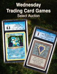 October 1 Wednesday Trading Card Games Select Auction