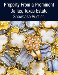 October 9 Property of a Prominent Dallas, Texas Estate  Jewelry Showcase Auction