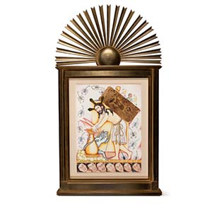 Jose Luis Tiznado (20th Century) El Señor de la Columna y sus Fieles Dormilones, 1989