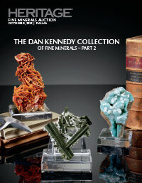 October 8 The Dan Kennedy Collection of Fine Minerals Part 2 Signature?? Auction