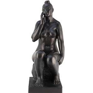 Felipe Castaneda (b. 1933) Untitled (Desnuda Sentada), 1997