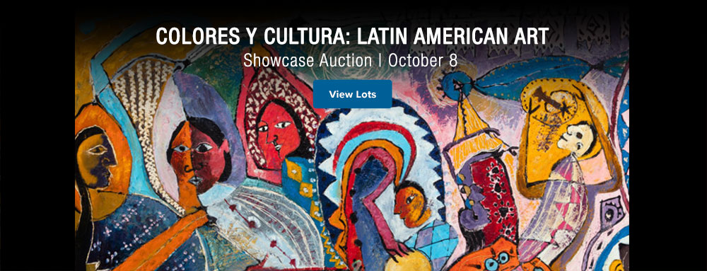 October 8 Colores y Cultura: Latin American Art Showcase Auction
