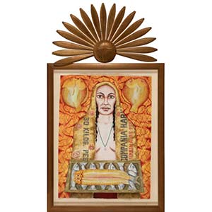 Jose Luis Tiznado (20th Century) Pescadora, 1990