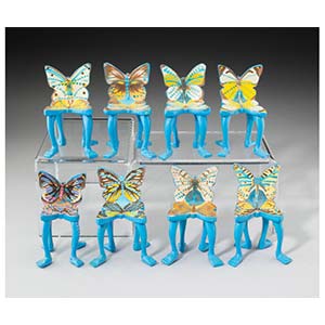 Pedro Friedeberg (b. 1936) Chess Pawns (eight works), 2008