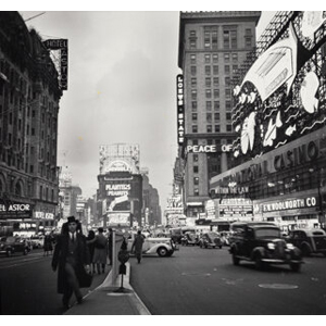 Joe Schwartz (American, 1913-2013) Times Square - Day of Peace Declared by German Surrender, 1945
