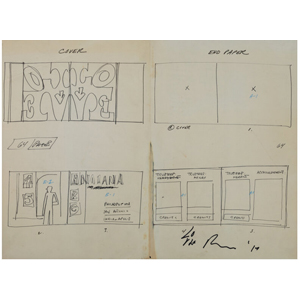 Robert Indiana (1928-2018) Catalogue layout and study book