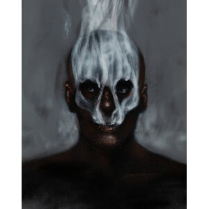 Gamma Acosta (20th Century) Untitled (Smoke on Face)