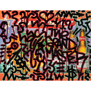 LA II (b. 1967) Grandmaster Budweiser 3000