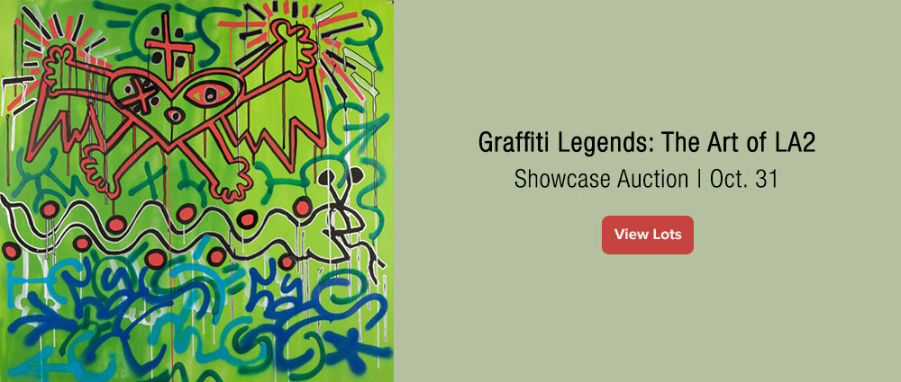 October 31 Graffiti Legends: The Art of LA2 Showcase Auction