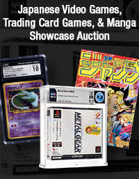 October 15 - 16 Japanese Video Games, Trading Card Games, and Manga Showcase Auction