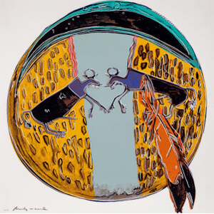 Andy Warhol (1928-1987) Plains Indian Shield, from Cowboys and Indians, 1986
