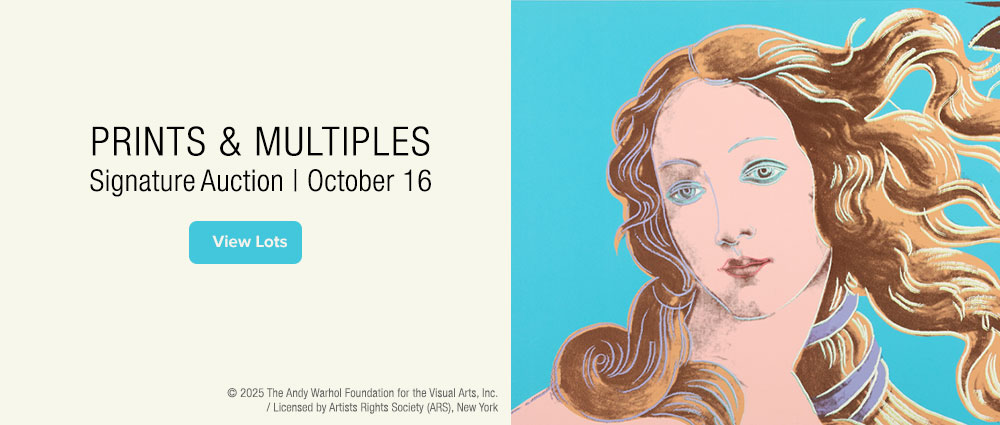 October 16 Prints & Multiples Signature?? Auction