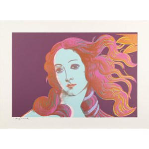 Andy Warhol (1928-1987) One Work, from Details of Renaissance Paintings (Sandro Botticelli, Birth of Venus, 1482), 