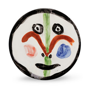 Pablo Picasso (1881-1973) Visage No. 157 (A.R. 489), 1963