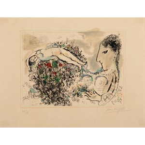 Marc Chagall (1887-1985) Le petit nu, 1971