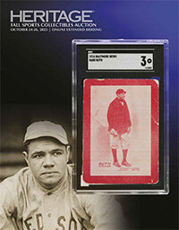 October 24 - 26 Fall Sports Catalog Auction