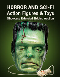 October 24 Horror and Sci-Fi Action Figures & Toys Showcase Extended Bidding Auction
